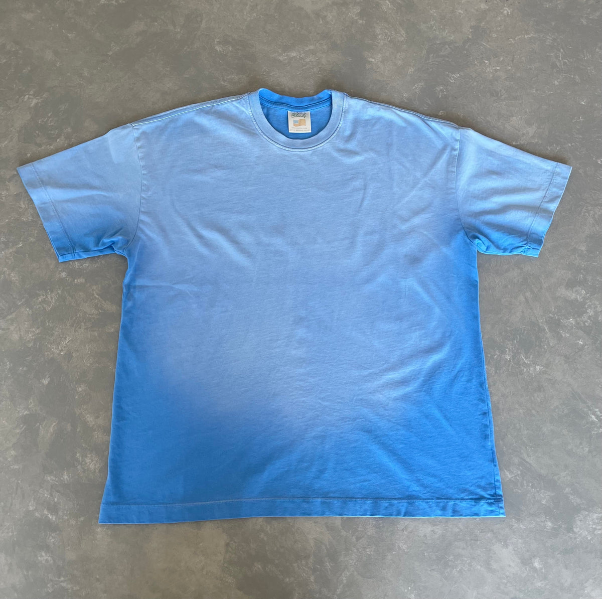 FADED ICE BLUE T-SHIRT