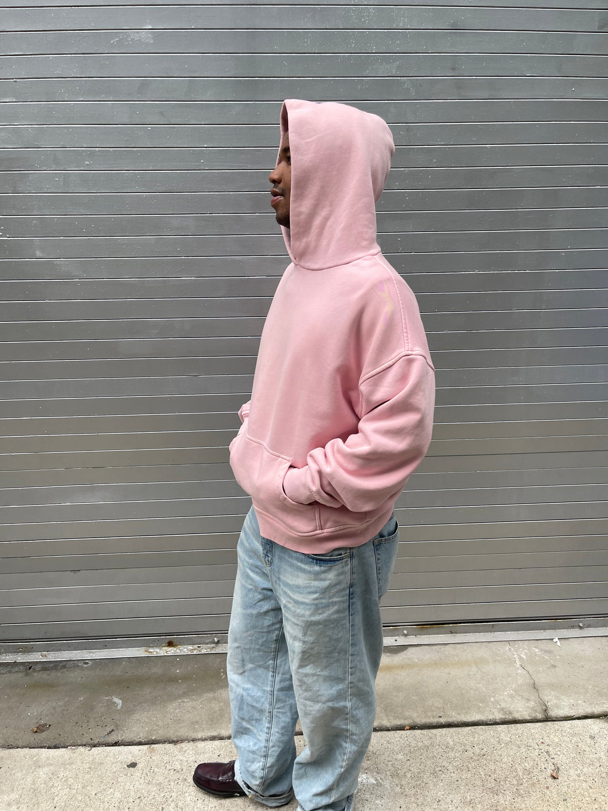 VINTAGE PINK HOODIE