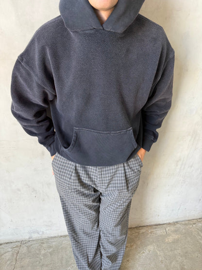 FADED BLACK REVERSE HOODIE