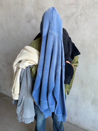FADED BLUE REVERSE HOODIE